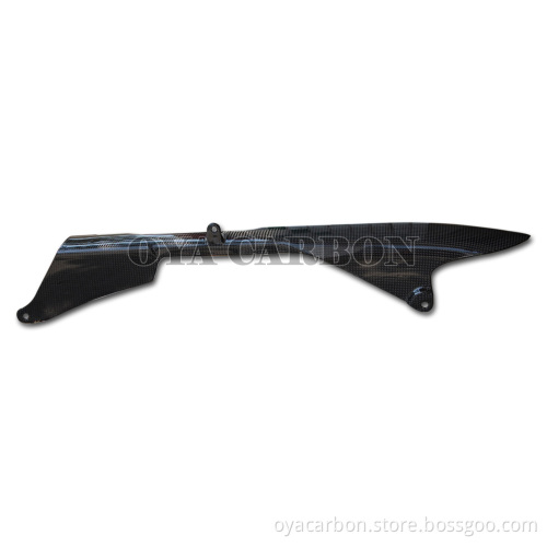 Carbon Fiber Motorbike Chain Guard for Kawasaki ZX6-R 09